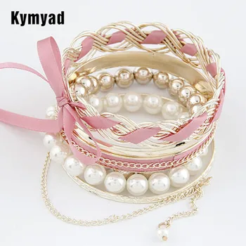 Kymyad New Bow Gold Color Bracelets & Bangles Women Bracelet Manchette Colorful Women Bracelets &Bangles Sets Pulseira
Kymyad New Bow Gold Color Bracelets & Bangles Women Bracelet Manchette Colorful Women Bracelets &Bangles Sets Pulseira