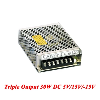 T-30C Triple output DC power supply 30W 5V 15V -15V,smps power supply for led driver,AC110V/220V Transformer to DC 5V 15V -15V
T-30C Triple output DC power supply 30W 5V 15V -15V,smps power supply for led driver,AC110V/220V Transformer to DC 5V 15V -15V