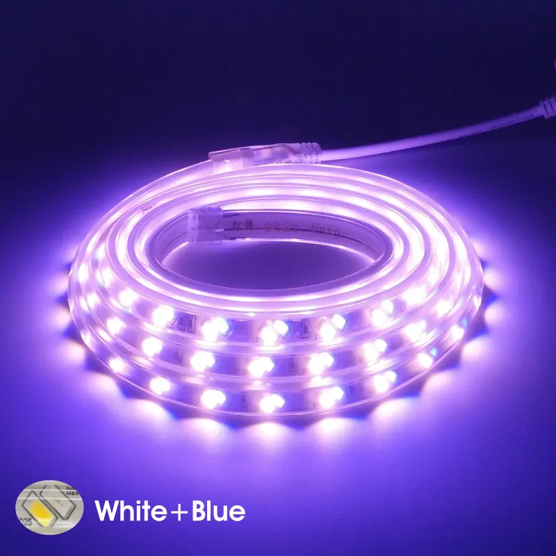 5730 96 Светодиодный s/m Светодиодные ленты Light 220 V Гибкая лента с ЕС Мощность Plug