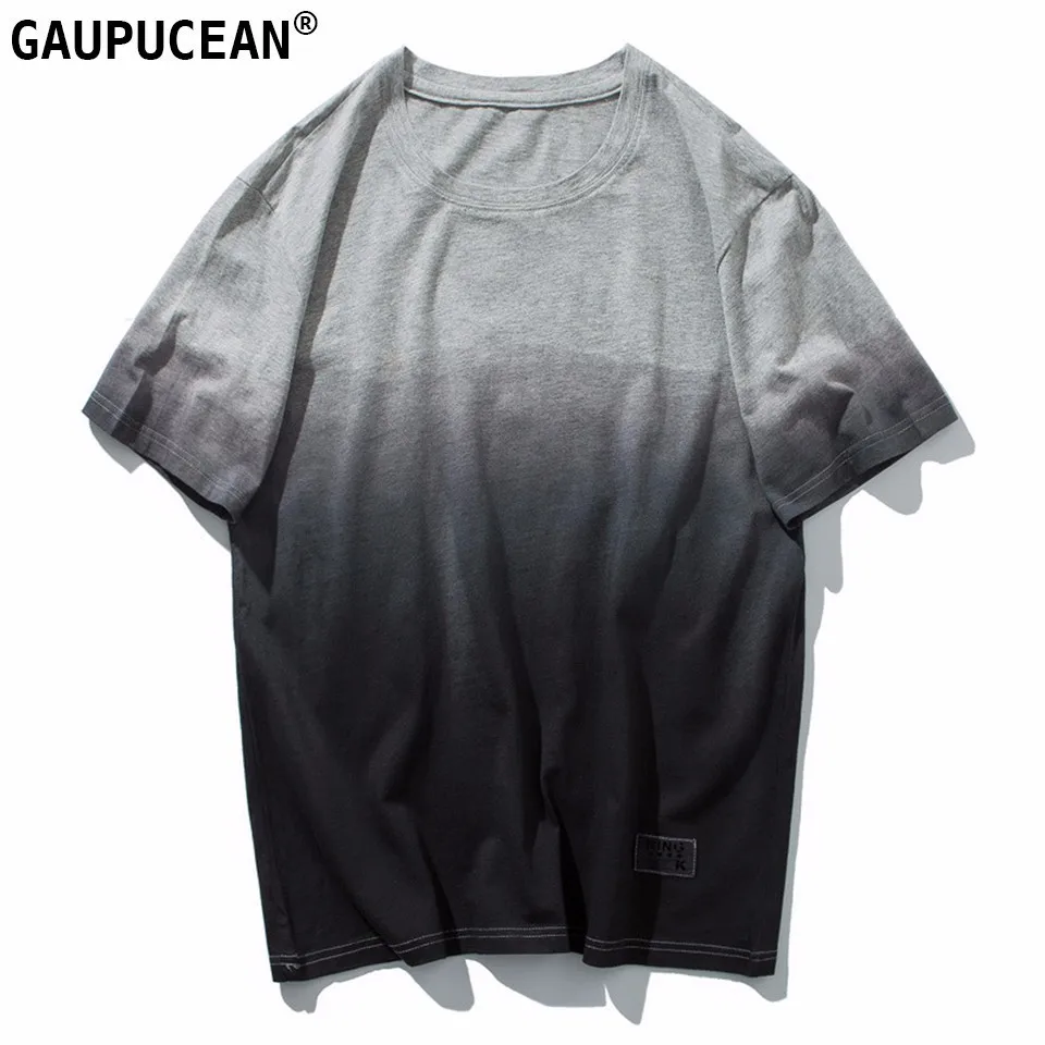 Men T Shirt 100% Cotton Gradient Color Fashion Tie Dye O-neck Soft Tee Summer Grey Male Round Neck Man Short Sleeve T-shirt
Men T Shirt 100% Cotton Gradient Color Fashion Tie Dye O-neck Soft Tee Summer Grey Male Round Neck Man Short Sleeve T-shirt