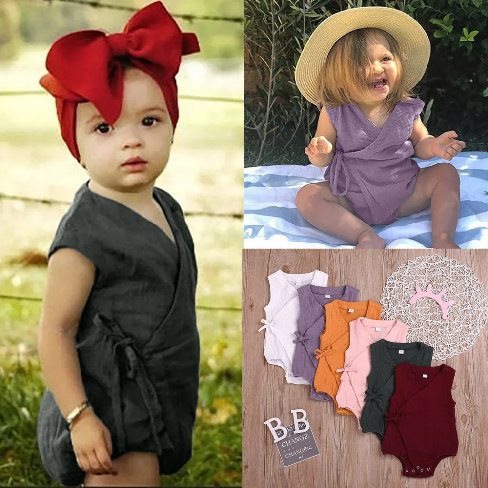 Summer Infant Baby Boys&Girls Sleeveless Solid Print Romper Baby Girl Romper Ropa Bebe Recien Nacido Roupa De Bebe Baby Clothes
Summer Infant Baby Boys&Girls Sleeveless Solid Print Romper Baby Girl Romper Ropa Bebe Recien Nacido Roupa De Bebe Baby Clothes