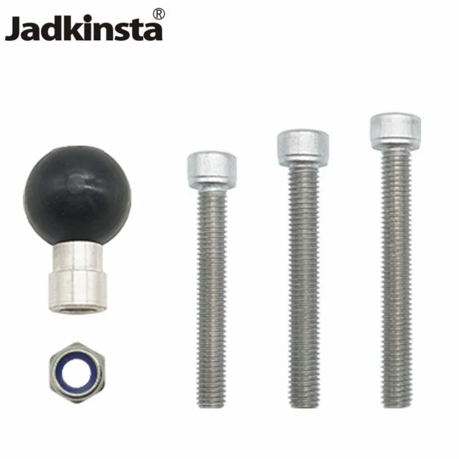 Jadkinsta M8 Screw Long 55 60 65mm Motorcycle Handlebar Top Clamp Base with 1 inch Ball Mount for Ram Mount Gopro Action Camera
Jadkinsta M8 Screw Long 55 60 65mm Motorcycle Handlebar Top Clamp Base with 1 inch Ball Mount for Ram Mount Gopro Action Camera