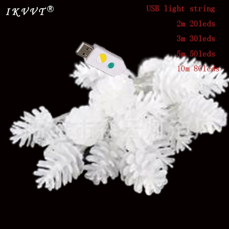 USB Powered 2M 3M 5M 10M Pinecone LED String Lights Christmas Holiday Wedding Party New Year High Court Dormitory Decoration
USB Powered 2M 3M 5M 10M Pinecone LED String Lights Christmas Holiday Wedding Party New Year High Court Dormitory Decoration