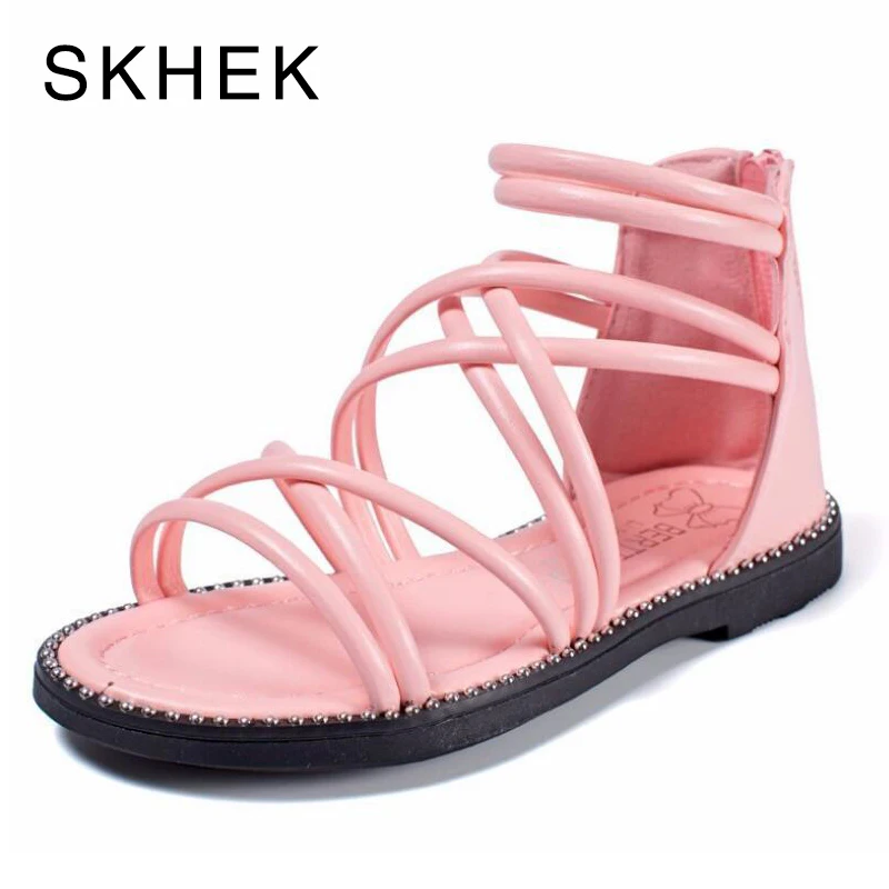 SKHEK 2018 Summer Gladiator Boots High-top Fashion Roman Girls Sandals Kids Sandals Toddler Baby Sandals Girls Shoes
SKHEK 2018 Summer Gladiator Boots High-top Fashion Roman Girls Sandals Kids Sandals Toddler Baby Sandals Girls Shoes