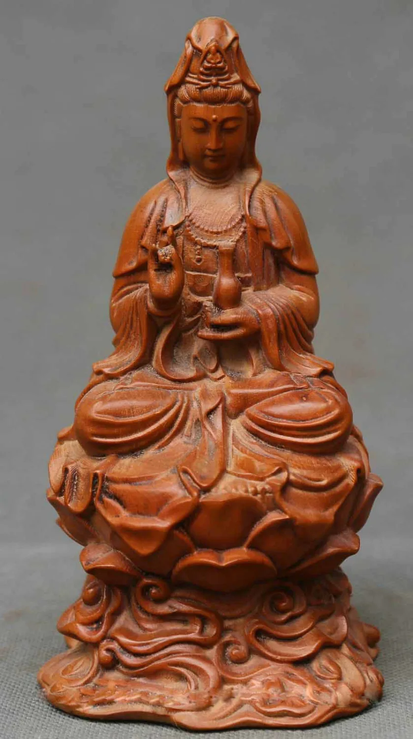 Details about Collect Chinese Boxwood Hand Carved Buddhism Guanyin Kwan-yin Goddess Sit Statue
Details about Collect Chinese Boxwood Hand Carved Buddhism Guanyin Kwan-yin Goddess Sit Statue