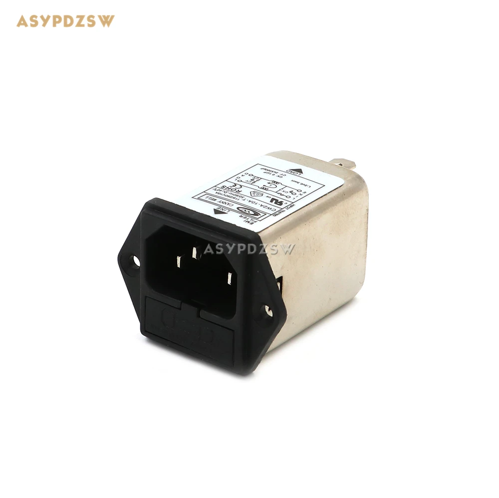 CW2A-10A-T EMI Power filter Single phase socket with Insurance box AC 115V/250V Filter Purifier
CW2A-10A-T EMI Power filter Single phase socket with Insurance box AC 115V/250V Filter Purifier