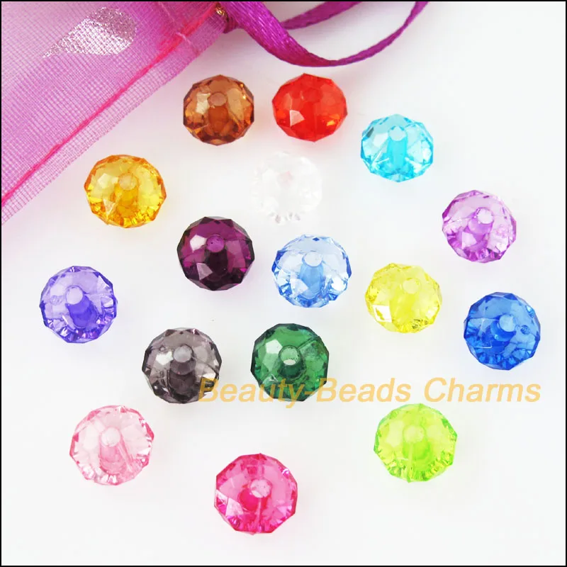 New 100Pcs Mixed Plastic Acrylic Clear Faceted Round Flat Charms Spacer Beads 8mm
New 100Pcs Mixed Plastic Acrylic Clear Faceted Round Flat Charms Spacer Beads 8mm
