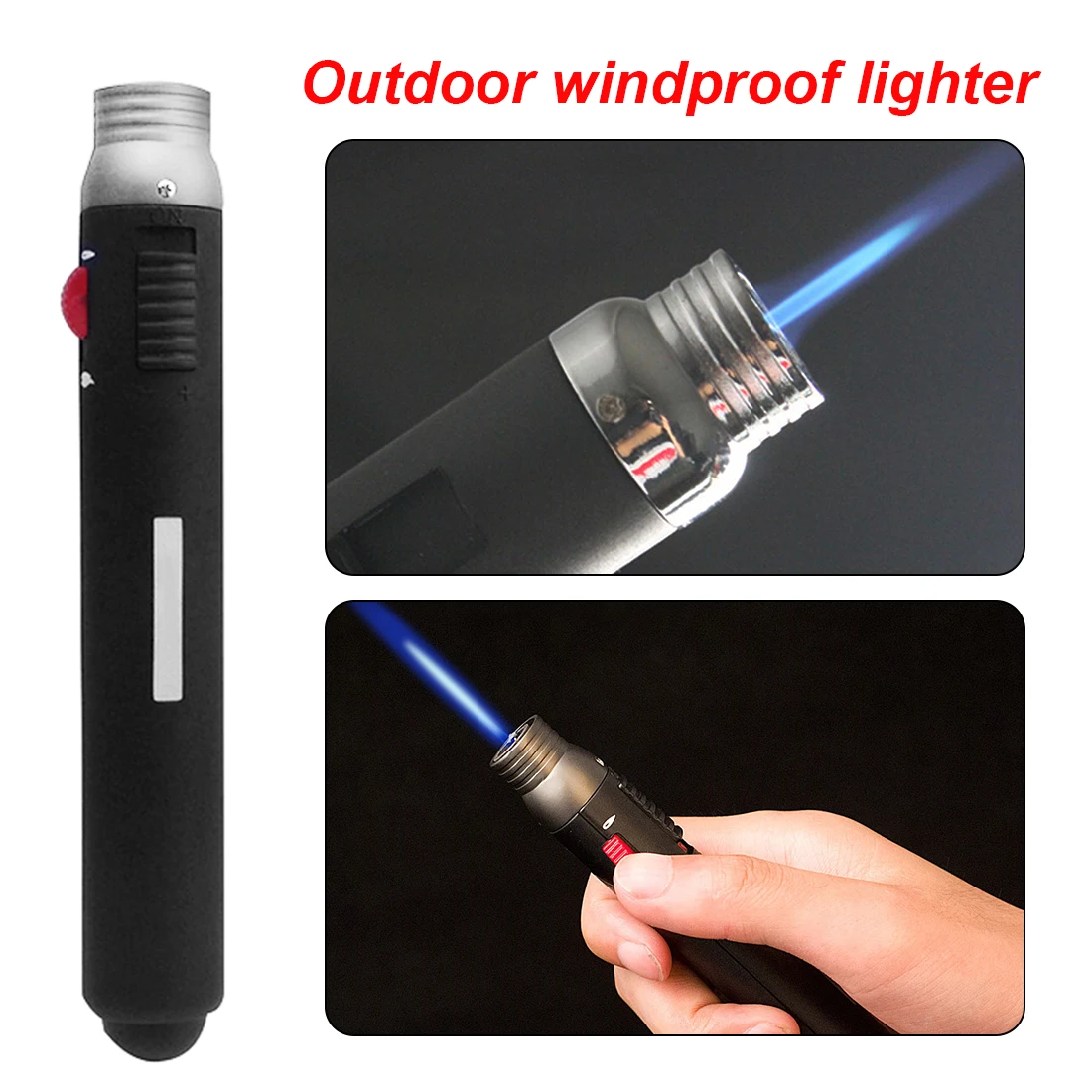 Welding torch Pen Lighter Jet Flame Butane Gas Refill Lighter Portable Welding Soldering Torch Pen for Outdoor Picnic BBQ
Welding torch Pen Lighter Jet Flame Butane Gas Refill Lighter Portable Welding Soldering Torch Pen for Outdoor Picnic BBQ