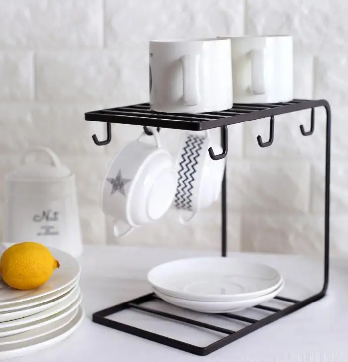 New arrival Kitchen cup tableware storage rack Metal Mug Coffee tea Cups display stand Dishes Drinkware Shelf Drain Hanger
New arrival Kitchen cup tableware storage rack Metal Mug Coffee tea Cups display stand Dishes Drinkware Shelf Drain Hanger