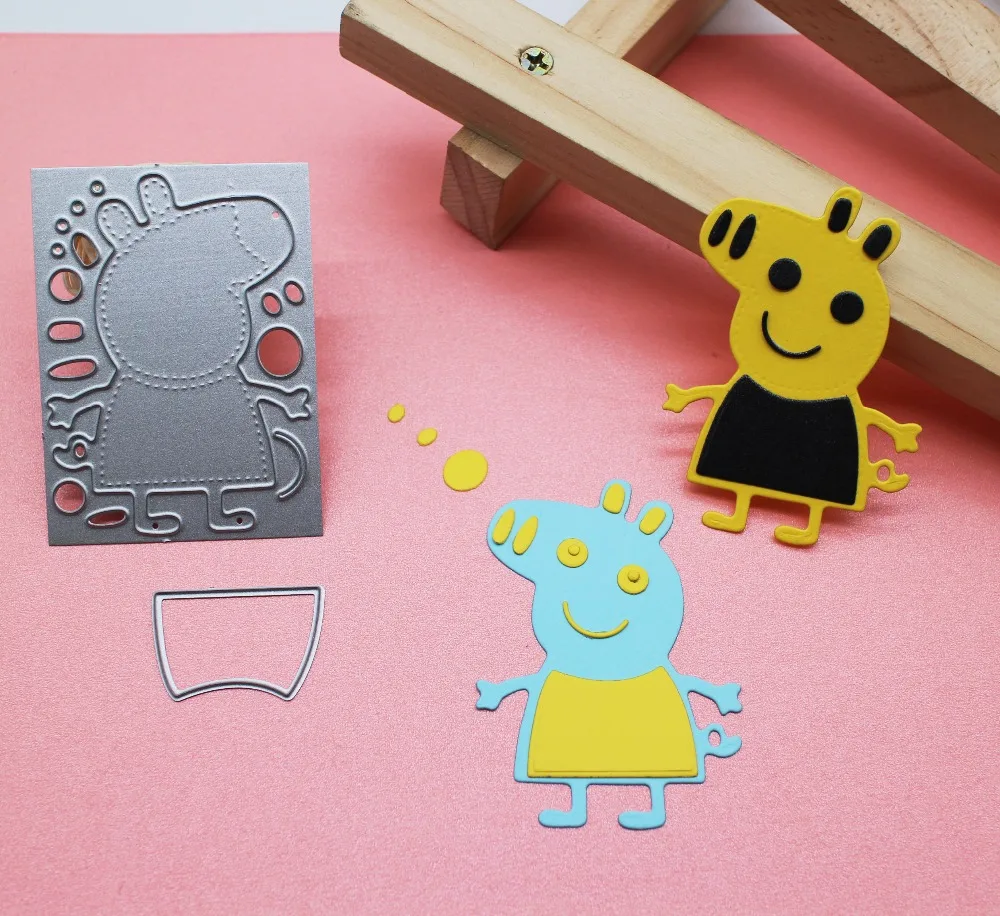 Pig Metal Cutting Dies Cartoon Cut Dies Stencil for DIY Scrapbooking photo Album Die Cut Knife Moulds for Decorative Crafts
Pig Metal Cutting Dies Cartoon Cut Dies Stencil for DIY Scrapbooking photo Album Die Cut Knife Moulds for Decorative Crafts