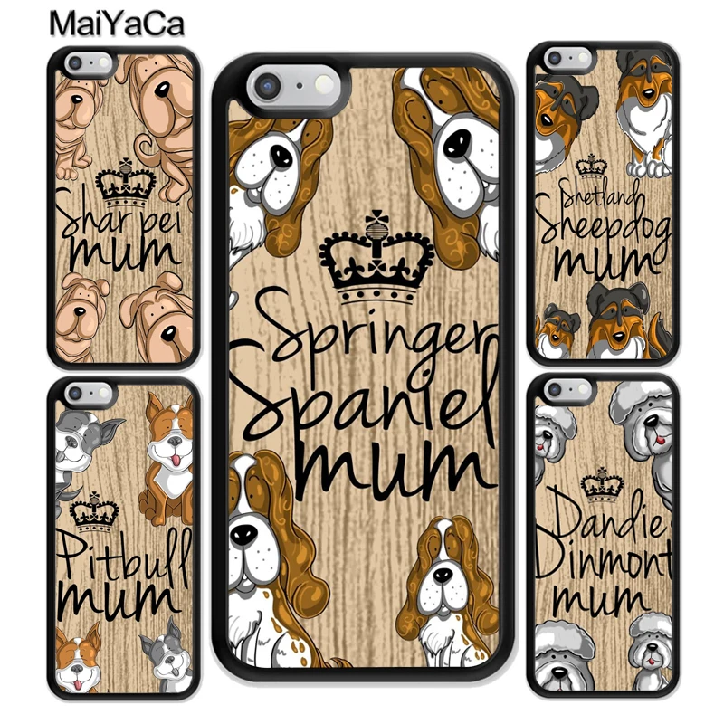 MaiYaCa Shar pei dog English Springer spaniel Mum mummy Soft Rubber Phone Case For iPhone 7 8 6S Plus X XS MAX XR SE Back Cover
MaiYaCa Shar pei dog English Springer spaniel Mum mummy Soft Rubber Phone Case For iPhone 7 8 6S Plus X XS MAX XR SE Back Cover