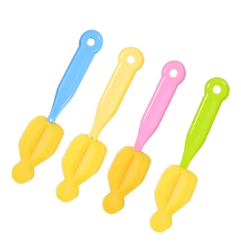 Plastic Handle Removable Sponge Baby Infant Feeding Bottle Brush Nipple Pacifier Cleaning Brush Random Colors
Plastic Handle Removable Sponge Baby Infant Feeding Bottle Brush Nipple Pacifier Cleaning Brush Random Colors