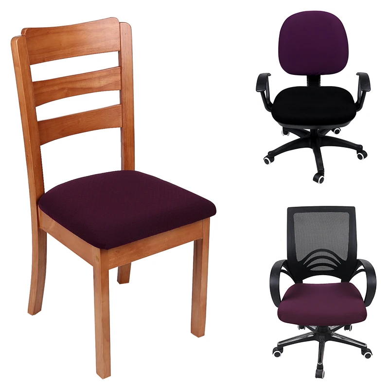 Dining Room Kitchen Office Solid Color Chair Cover Spandex Stretch Polyester Chair Seat Cover Protector Anti-dirty Seat Case
Dining Room Kitchen Office Solid Color Chair Cover Spandex Stretch Polyester Chair Seat Cover Protector Anti-dirty Seat Case