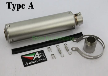 Motorcycle AR GP Z800 GSR Imitation Titanium Exhaust Pipe Muffler ID 51mm(2") with AR Sticker Accessoriess
Motorcycle AR GP Z800 GSR Imitation Titanium Exhaust Pipe Muffler ID 51mm(2") with AR Sticker Accessoriess
