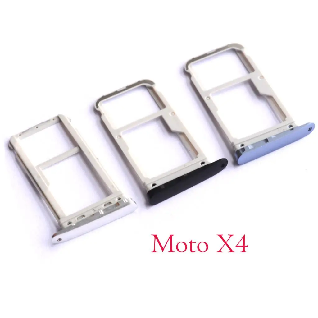 10 шт./лот для moto X4 nano Sim карта Micro SIM SD ридер держатель адаптер лотка Замена Motorola Moto |