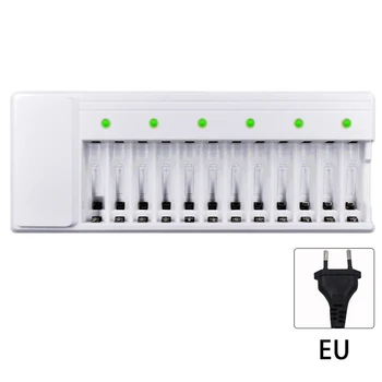 Universal Charger 12 Slots Led Display Smart Intelligent Battery Charger For Aa / Aaa Nicd Nimh Rechargeable Batteries(Eu Plug
Universal Charger 12 Slots Led Display Smart Intelligent Battery Charger For Aa / Aaa Nicd Nimh Rechargeable Batteries(Eu Plug