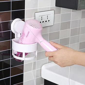 Wall-mounted Removable Sucker Hairdryer Organizing Sucker Holder Stand Rack Shower Room Bathroom Hair Dryer Holder For Women
Wall-mounted Removable Sucker Hairdryer Organizing Sucker Holder Stand Rack Shower Room Bathroom Hair Dryer Holder For Women