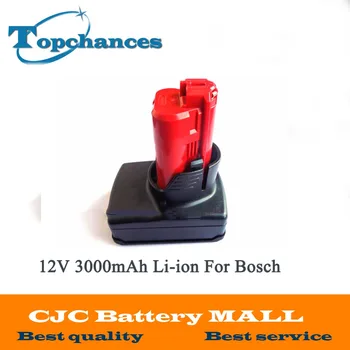 New Arrival 12V 3000mAh 3.0AH Li-ion High Capacity Rechargeable Power Tool Battery For Bosch BAT411 2 607 336 996
New Arrival 12V 3000mAh 3.0AH Li-ion High Capacity Rechargeable Power Tool Battery For Bosch BAT411 2 607 336 996
