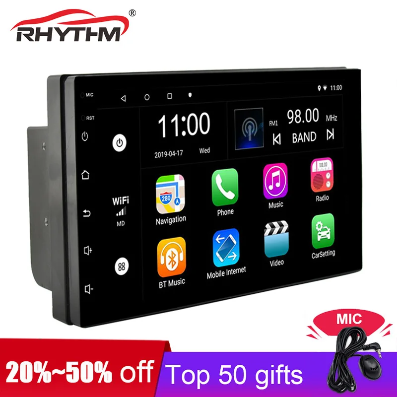 7 Inch Universal 2 Din Android 8.1 Head Unit Car Radio 1080P For NISSAN TOYOTA Volkswagen RDS FM AMGPS Wifi BT SWC Mirror Link
7 Inch Universal 2 Din Android 8.1 Head Unit Car Radio 1080P For NISSAN TOYOTA Volkswagen RDS FM AMGPS Wifi BT SWC Mirror Link