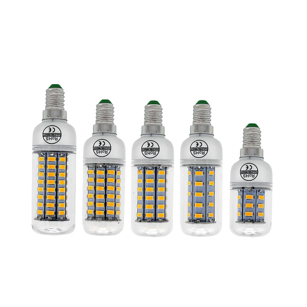 E14 Led Light Corn Bulb 220V 240V 5730 smd 24 36 48 56 69 leds Chandelier Replace 30w 50w 60w 80w Incandescent Candle Lamp
E14 Led Light Corn Bulb 220V 240V 5730 smd 24 36 48 56 69 leds Chandelier Replace 30w 50w 60w 80w Incandescent Candle Lamp