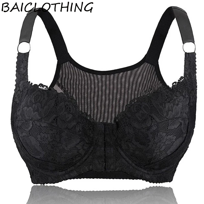 Womens Front Closure Underwire Full Coverage Padded Adjustable Lace Bra Women Lingerie 32 34 36 38 40 42 44 46 48 B C D E
Womens Front Closure Underwire Full Coverage Padded Adjustable Lace Bra Women Lingerie 32 34 36 38 40 42 44 46 48 B C D E