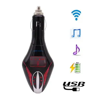 Bluetooth FM Transmitter Wireless In-Car FM Transmitter Radio Adapter Car Kit Car Charger Dual USB Charging Ports Hands Free
Bluetooth FM Transmitter Wireless In-Car FM Transmitter Radio Adapter Car Kit Car Charger Dual USB Charging Ports Hands Free
