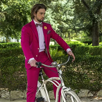 High Quality Two Buttons Groomsmen Notch Lapel Groom Tuxedos Men Suits Wedding/Prom Best Man Blazer ( Jacket+Pants+Tie) T311
High Quality Two Buttons Groomsmen Notch Lapel Groom Tuxedos Men Suits Wedding/Prom Best Man Blazer ( Jacket+Pants+Tie) T311