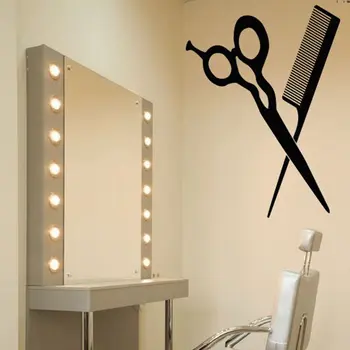 Barber Shop Sticker Name Scissors Hair Salon Decal Neutral Haircut Poster Vinyl Wall Art Decals Decor Windows Decoration
Barber Shop Sticker Name Scissors Hair Salon Decal Neutral Haircut Poster Vinyl Wall Art Decals Decor Windows Decoration