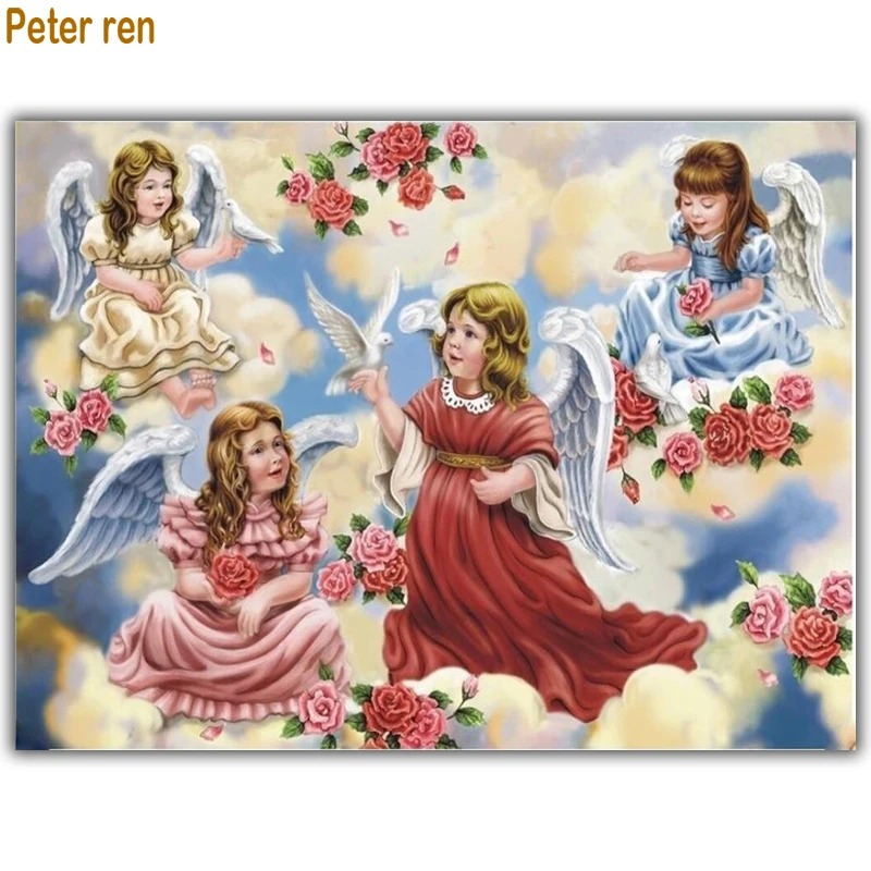 Diy Diamond painting cross stitch Arts and Crafts Portrait of peopl Full round\square mosaic diamond embroidery"Angel Dove Ros
Diy Diamond painting cross stitch Arts and Crafts Portrait of peopl Full round\square mosaic diamond embroidery"Angel Dove Ros
