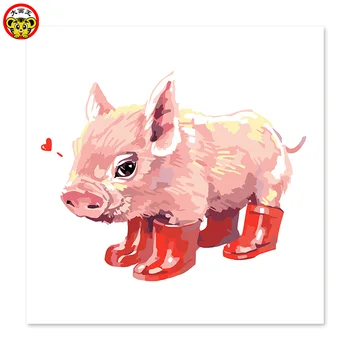 painting by numbers art paint by number Pig wearing red rain boots Draw on canvas Digital Painting Famous paintings Abstract pai
painting by numbers art paint by number Pig wearing red rain boots Draw on canvas Digital Painting Famous paintings Abstract pai