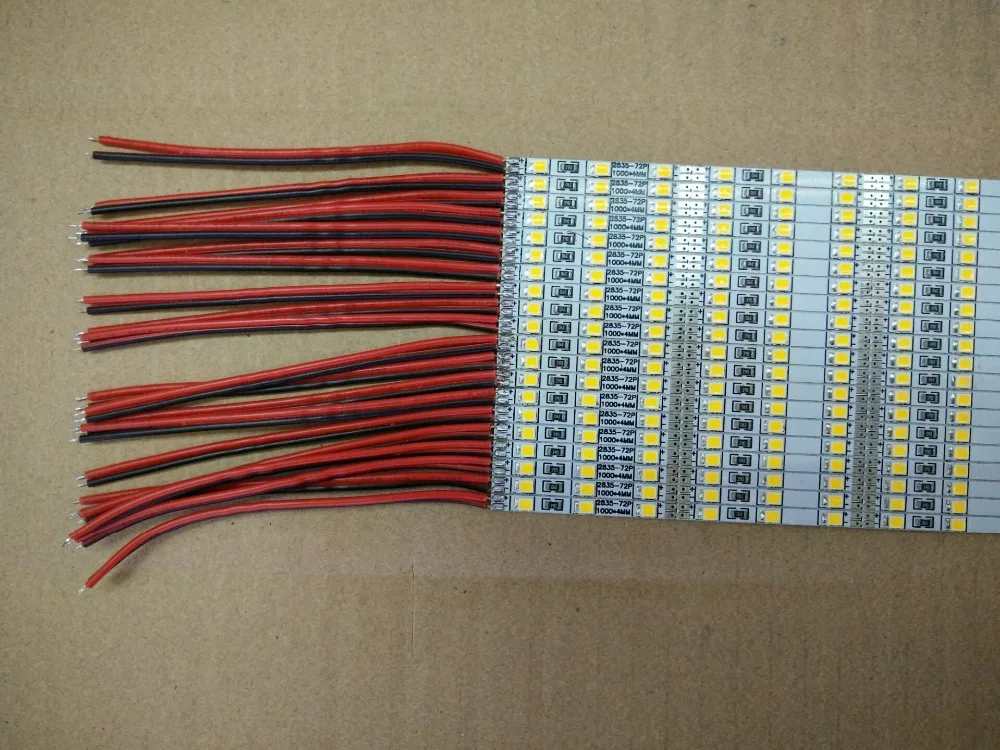 4mm width Brightness 50pcs*100cm Factory Wholesale DC 12V 72 SMD 2835 LED Hard Rigid LED Strip Bar Light
4mm width Brightness 50pcs*100cm Factory Wholesale DC 12V 72 SMD 2835 LED Hard Rigid LED Strip Bar Light