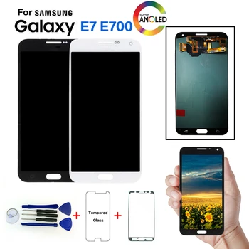 AMOLED For Samsung Galaxy E7 SM-E700F E7000 LCD Display Screen replacement for Samsung E7009 E700H E700M display screen module
AMOLED For Samsung Galaxy E7 SM-E700F E7000 LCD Display Screen replacement for Samsung E7009 E700H E700M display screen module