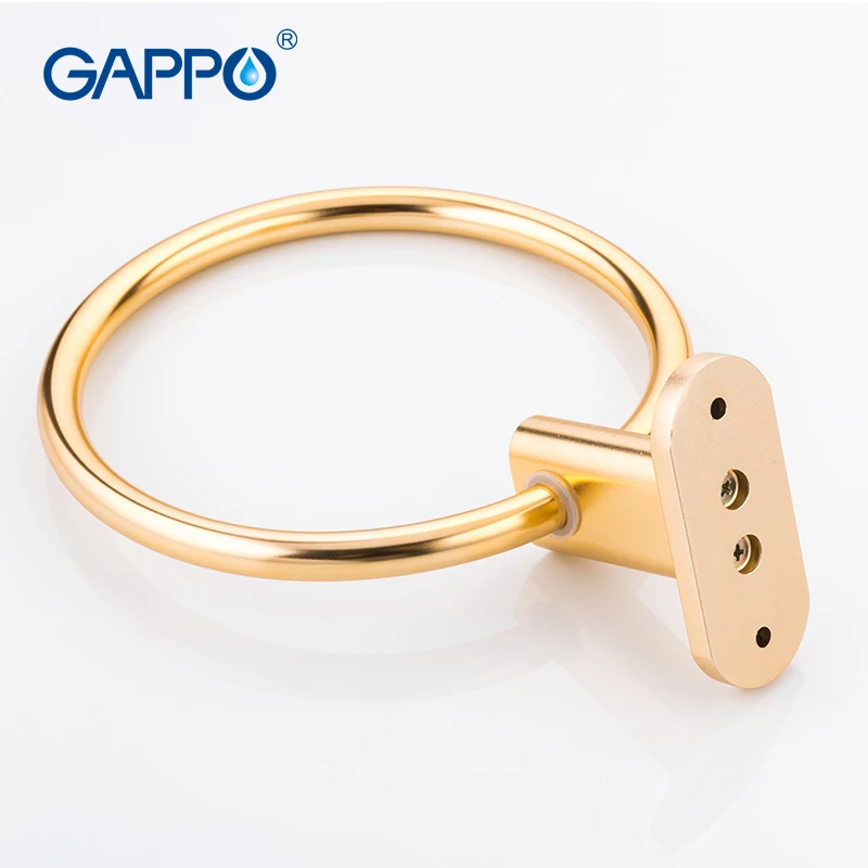 GAPPO Wall Mounted Golden Finished Towel Ring Hand Rack Roll Rail Towel Holder Toilet Furnitures Accessories Bathroom Hardware
GAPPO Wall Mounted Golden Finished Towel Ring Hand Rack Roll Rail Towel Holder Toilet Furnitures Accessories Bathroom Hardware
