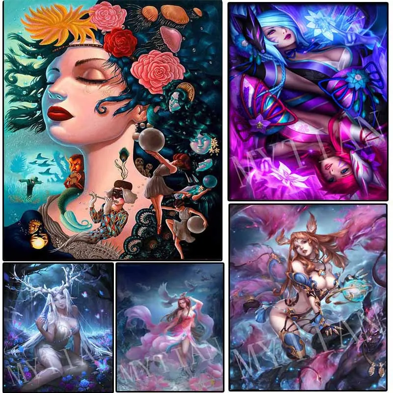 5D DIY Diamond Painting Full square/round Angel girls Cross Stitch diamond embroidery Anime rhinestones home decoration gift
5D DIY Diamond Painting Full square/round Angel girls Cross Stitch diamond embroidery Anime rhinestones home decoration gift