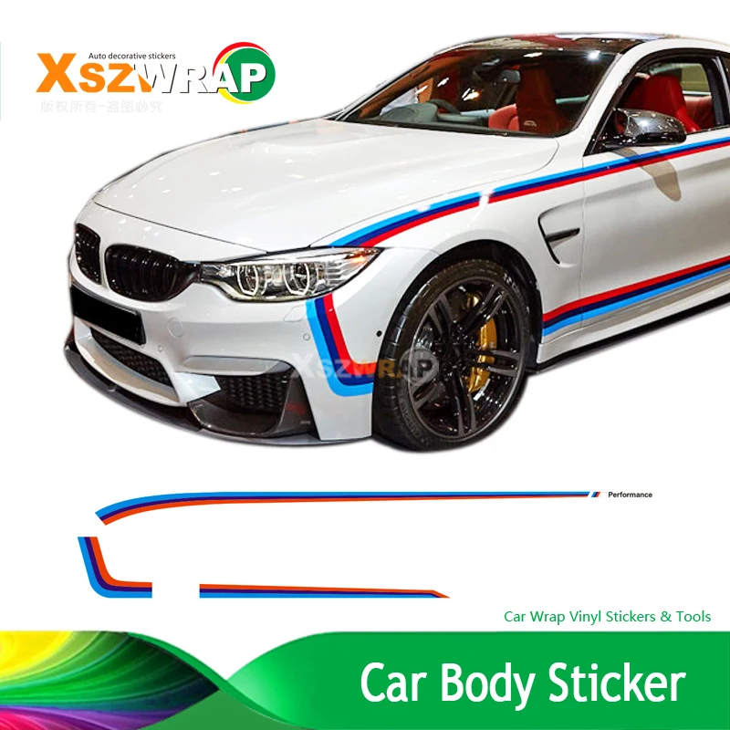 A Pair Car-Styling Rocker Panel Sticker Car Body Sticker Racing Waist Stickers For BMW 1/3/5 Series E90 F10 F20 F30 M3 M5
A Pair Car-Styling Rocker Panel Sticker Car Body Sticker Racing Waist Stickers For BMW 1/3/5 Series E90 F10 F20 F30 M3 M5