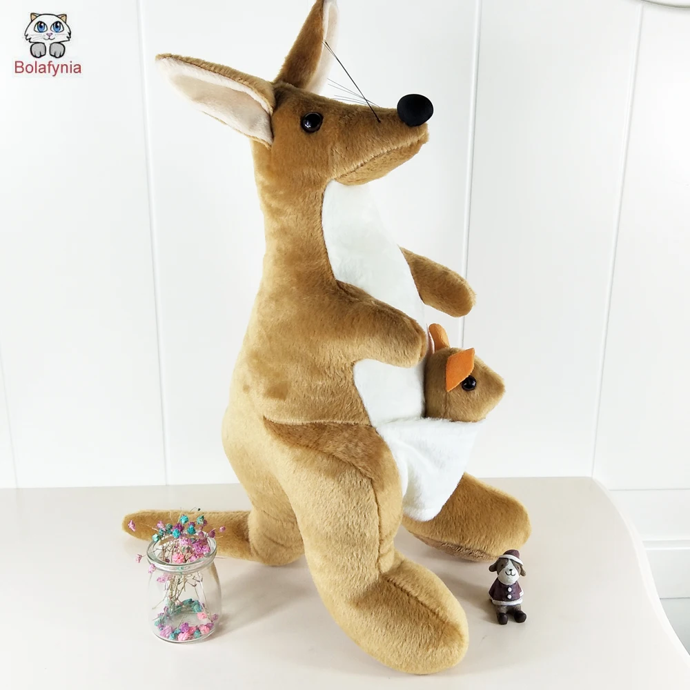 

Cartoon Simulation DKangaroo Doll Stuffed Plush Toy Birthday Gift