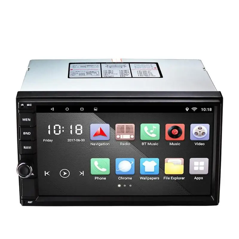 2 Din Car Radio Multimedia MP5 Player 7" HD Touch Screen Digital Display GPS Bluetooth Audio Stereo USB DVD AM/FM Radio
2 Din Car Radio Multimedia MP5 Player 7" HD Touch Screen Digital Display GPS Bluetooth Audio Stereo USB DVD AM/FM Radio