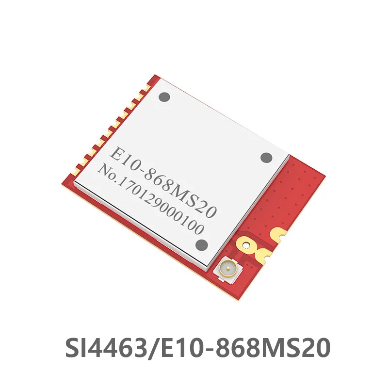E10-868MS20 868MHz 200mW SI4463 Long Distance 20dBm 100mW SPI SMD rf Wireless Module
E10-868MS20 868MHz 200mW SI4463 Long Distance 20dBm 100mW SPI SMD rf Wireless Module