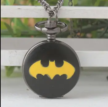 Christmas Hot sales batman small black cartoon Roman numerals children pendant Necklace pocket watches
Christmas Hot sales batman small black cartoon Roman numerals children pendant Necklace pocket watches