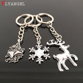 New Accessories Bell Key Chain Christmas Present Elk Keychain, Christmas Tree, Jingle For Friends New Year Gift Jewelry Keyring
New Accessories Bell Key Chain Christmas Present Elk Keychain, Christmas Tree, Jingle For Friends New Year Gift Jewelry Keyring