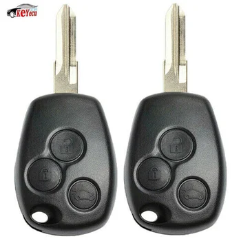 KEYECU 2 Pcs Remote Car key 3 Button Fob 433MHz with PCF7961M HITAG AES Chip Uncut VAC102 for Renault Logan II Sandero II 2014
KEYECU 2 Pcs Remote Car key 3 Button Fob 433MHz with PCF7961M HITAG AES Chip Uncut VAC102 for Renault Logan II Sandero II 2014