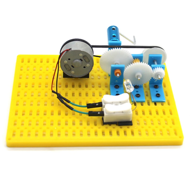 Square Hand Crank Generator Belt Gear Mechanical Transmission Power Generator Scientific Experiment DIY Toy For Children
Square Hand Crank Generator Belt Gear Mechanical Transmission Power Generator Scientific Experiment DIY Toy For Children