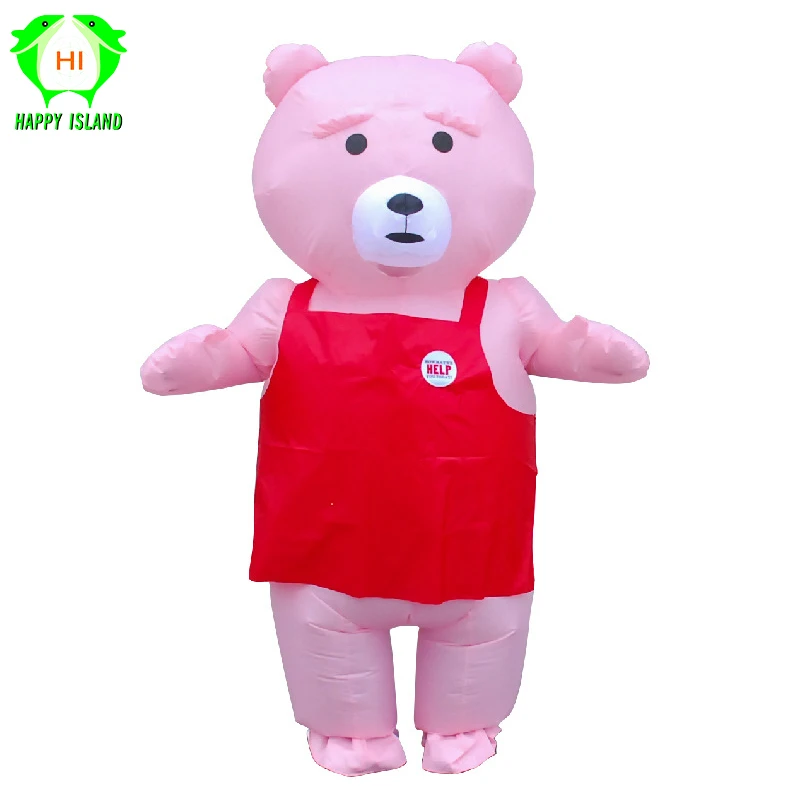 Pink Teddy Bear Mascot Inflatable Costume Adult Unisex Lovely Brown Teddy Bear Costumes Purim Christmas Carnaval Ainme Cosplay
Pink Teddy Bear Mascot Inflatable Costume Adult Unisex Lovely Brown Teddy Bear Costumes Purim Christmas Carnaval Ainme Cosplay