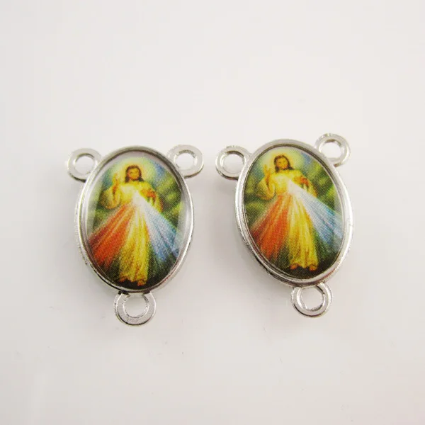 Divine mercy jesus catholic centerpiece metal rosary beads finding catholic part
Divine mercy jesus catholic centerpiece metal rosary beads finding catholic part