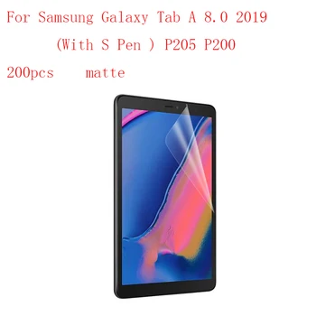 Anti-glare Lcd Screen Protector Film for Samsung Tab A 8.0 2019 P205 explosion-proof membrane without retail packing 200pcs/lot
Anti-glare Lcd Screen Protector Film for Samsung Tab A 8.0 2019 P205 explosion-proof membrane without retail packing 200pcs/lot