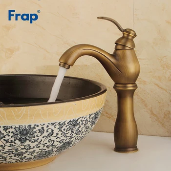 Frap Brushed Basin Faucets Brass Bathroom Faucet Gold Mixer Tap Single Handle Hot & Cold Washbasin Tap torneiras banheiro Y10072
Frap Brushed Basin Faucets Brass Bathroom Faucet Gold Mixer Tap Single Handle Hot & Cold Washbasin Tap torneiras banheiro Y10072