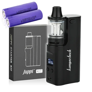 KangerTech JUPPI TC Starter Kit 75W with 3ml Atomizer Tank, Juppi Coil Head - Black
KangerTech JUPPI TC Starter Kit 75W with 3ml Atomizer Tank, Juppi Coil Head - Black