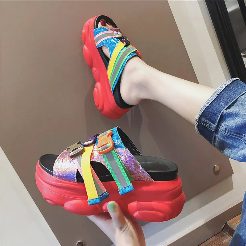 2019 Women Slipper Summer Thick Bottom Peep Toe Shoes Female Leisure Platform Wedges Sandals Beach Casual Shoes Ladies
2019 Women Slipper Summer Thick Bottom Peep Toe Shoes Female Leisure Platform Wedges Sandals Beach Casual Shoes Ladies