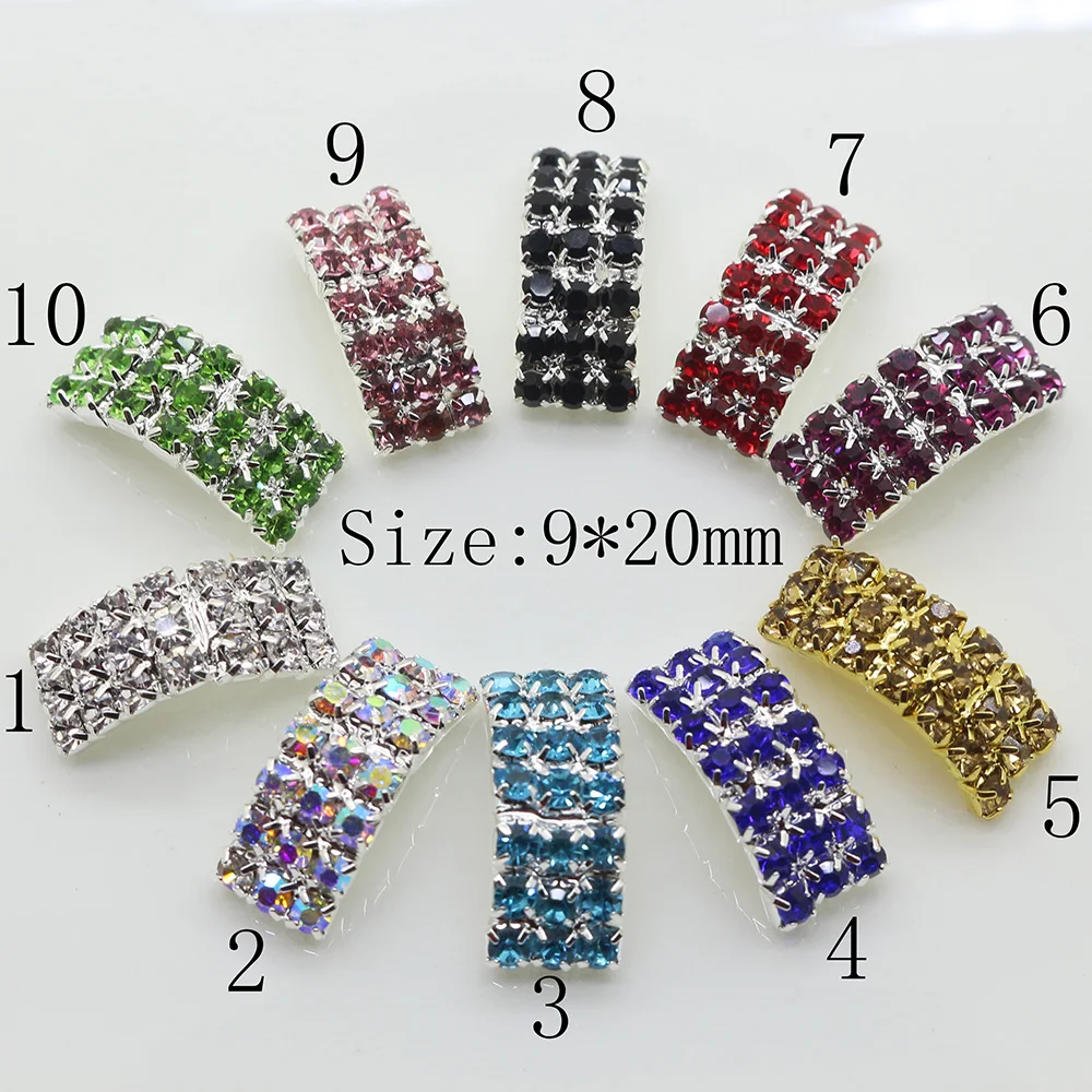 20mm 10Pcs/set Arched Rhinestone Buckles Diamond Buttons Plated Square Invited to the Wedding Ribbon Slider, free shipping
20mm 10Pcs/set Arched Rhinestone Buckles Diamond Buttons Plated Square Invited to the Wedding Ribbon Slider, free shipping