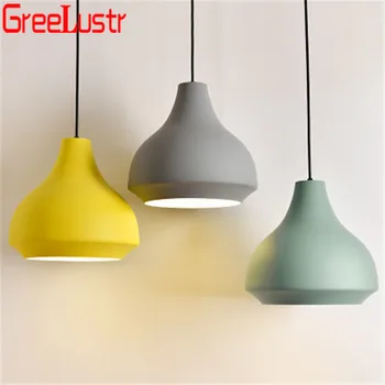 Art Colorful Pendant Lamp Nordic Design Aluminum Lampshade Chandeliers and Pendants for Dining room Loft Decoration Led Lustre
Art Colorful Pendant Lamp Nordic Design Aluminum Lampshade Chandeliers and Pendants for Dining room Loft Decoration Led Lustre
